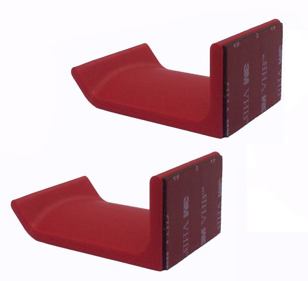Top Headset Stand cheap price 5stars Flipkart in India 35 makerV Headphone holder Gaming Headset hanger Wall/Vertical mount Head phone hook: Pack of 2 Headphone Stand