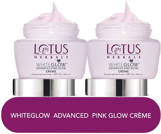 lotus pink glow night cream