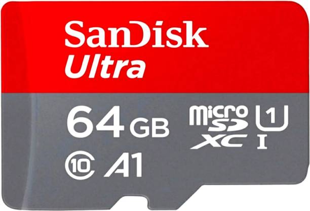 SanDisk Ultra 64 GB MicroSDHC Class 10 100 MB/s Memory Card