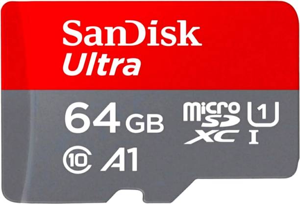 SanDisk Ultra 64 GB MicroSDHC Class 10 140 MB/s Memory...