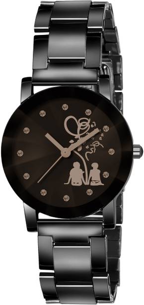 Shunya SH-544 21st century Metal Chain Belt Analog Watch – For Girls