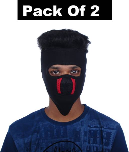H-Store Black Bike Face Mask for Men & Women