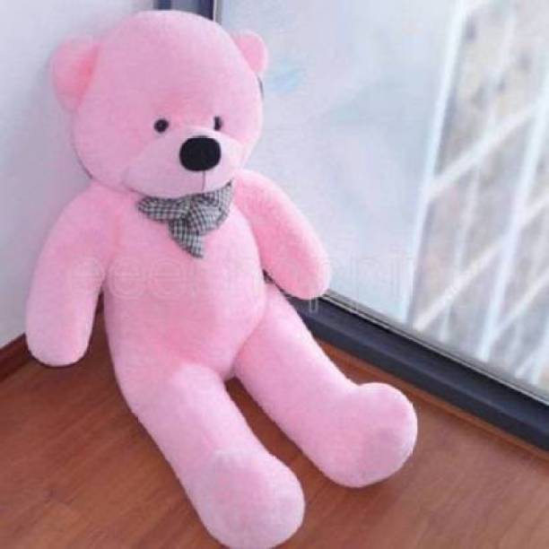 Pocketfriendly Stuff Toy Pink Teddy Bear - 90.1 cm