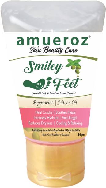 Amueroz Smiley Feet for Heel Repair & Smooth Foot Crack Cream