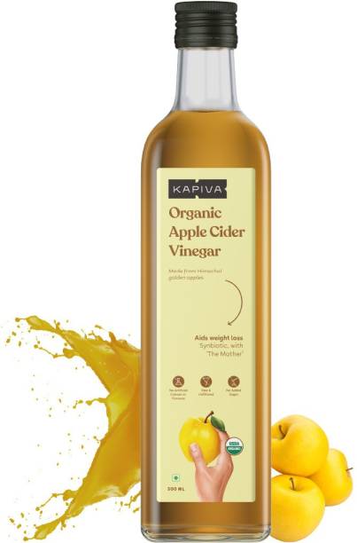 Kapiva Organic Apple Cider Vinegar with The Mother, 500ml Vinegar