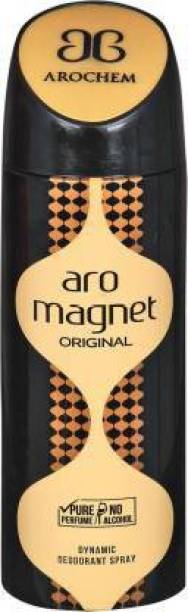 AROCHEM Aro Magnet Combo Pack Dynamic Deodorant Spray Deodorant Spray with MAGNET ATTAR Floral Attar Deodorant Cream  -  For Men & Women