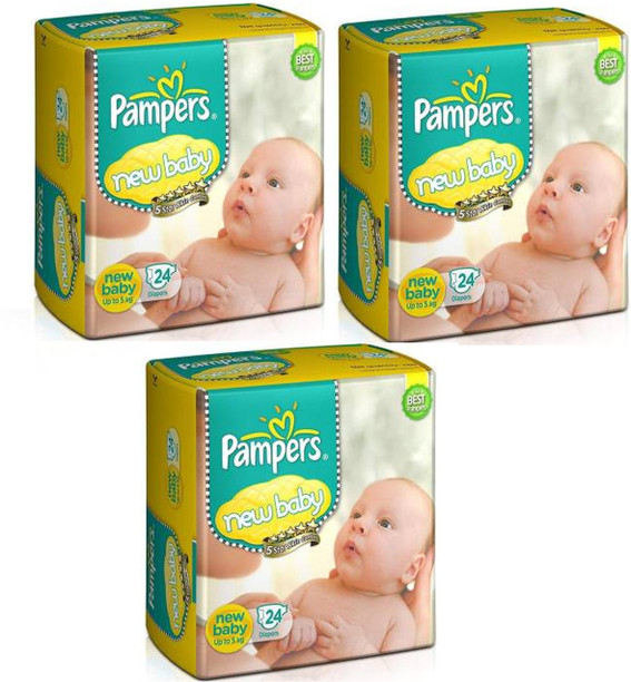 flipkart pampers newborn