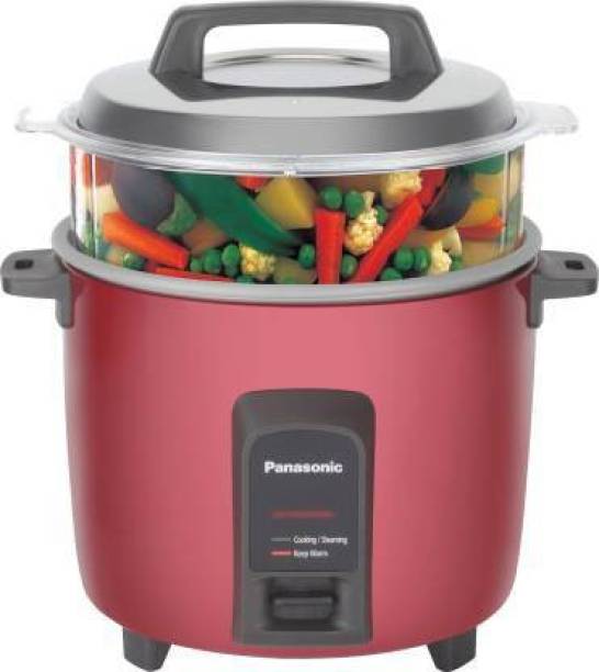 Panasonic SR-Y22FHS Electric Rice Cooker with Steaming Feature
