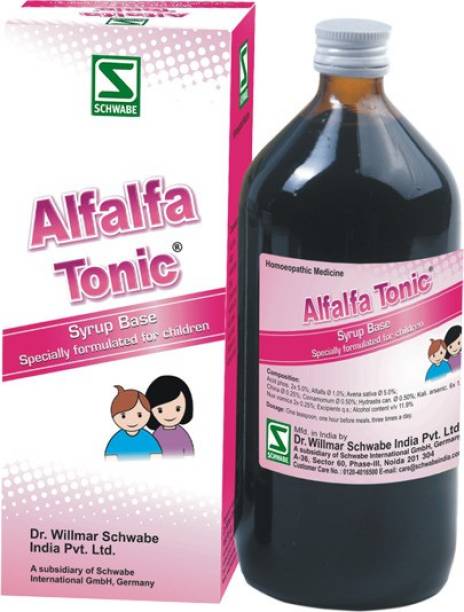 Dr.Willmar Schwabe India Alfalfa Tonic-Paediatric Syrup