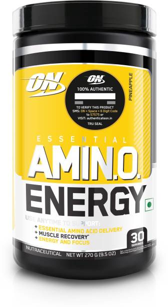 Optimum Nutrition (ON) Amino Energy - Pre Workout, Amino Acids, Green Coffee Extract, Energy Powder BCAA