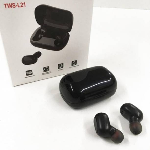 I-Birds Enterprises L21 True Wireless Bluetooth In EarPhone with Mic & Charging Case Bluetooth Headset