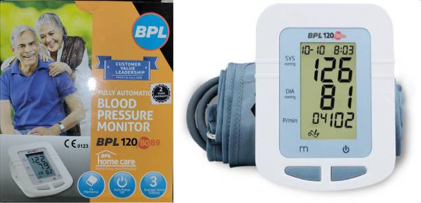 BPL Medical Technologies Fully Automatic B9 Blood Pressure Monitor(White) Bp Monitor