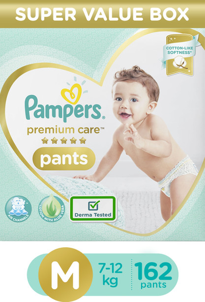flipkart pampers medium