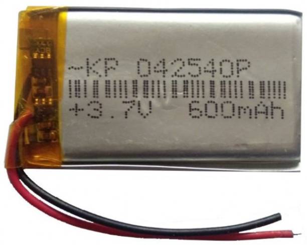 SHIVANTECH 3.7V 600mAh (Lithium Polymer) Lipo Rechargeable  Model KP-042540  Battery