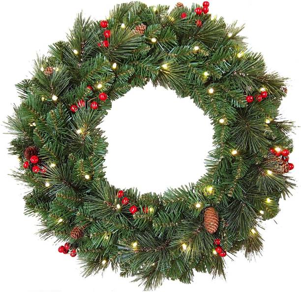 Christmas Wreaths And Swags Buy Christmas Ornaments Online In India Flipkart Com