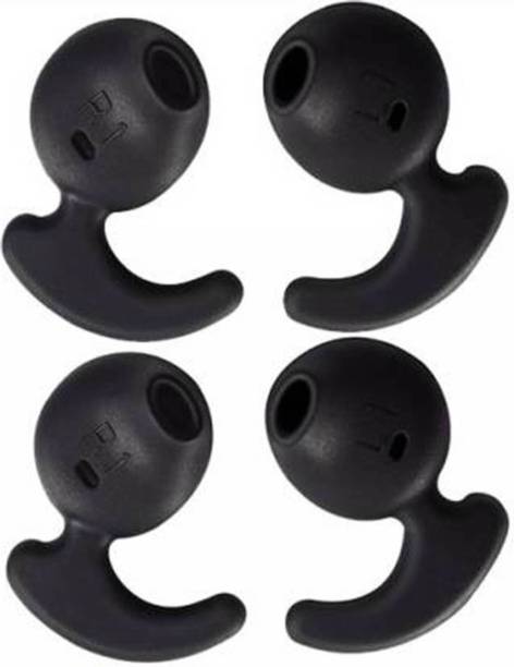 BUMTECH EARBUDS ANTI SLIP In The Ear Headphone Cushion (Pack of 4, Black) In The Ear Headphone Cushion