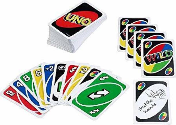 BVM GROUP Uno Card Game for Children/Family (112 card & 1 Instruction sheet)