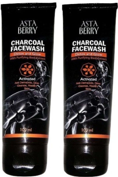 astaberry charcoal face wash