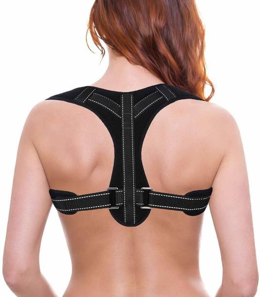 onpoint Posture Corrector Back Brace Adjustable Shoulder Belt Metallic Plate Support Back Support