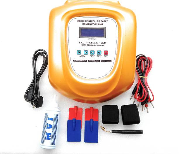 PHYSIO FACTORY PF 3 IN 1 COMBO ( IFT+TENS+MS ) WITH 125 PROGRAM LCD DISPLAY Health Care Appliance Combo Price in India – Buy PHYSIO FACTORY PF 3 IN…