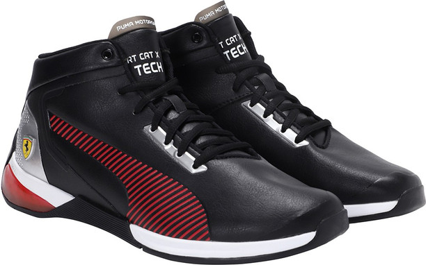 puma black ferrari shoes
