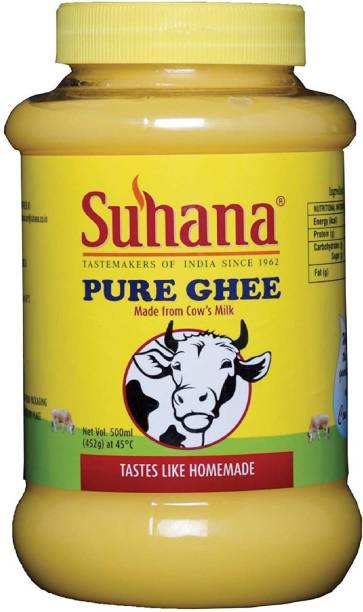 SUHANA Pure Cow Ghee 500 ml Plastic Bottle