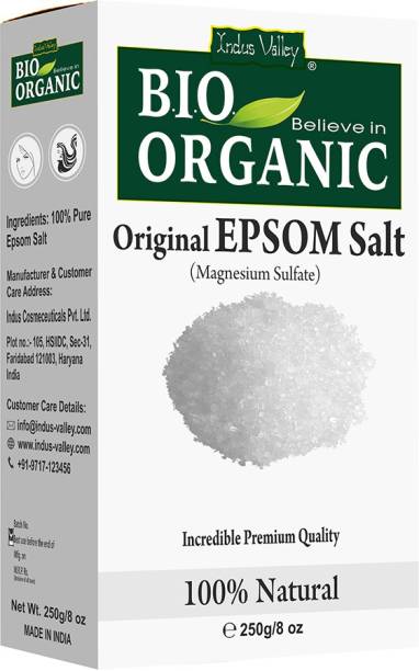 Indus Valley 100% Natural Premium Quality Epsom Salt 250 Gm