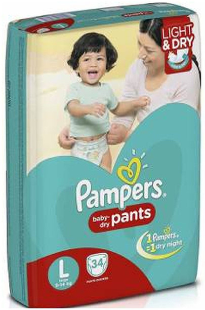 pampers pants large flipkart