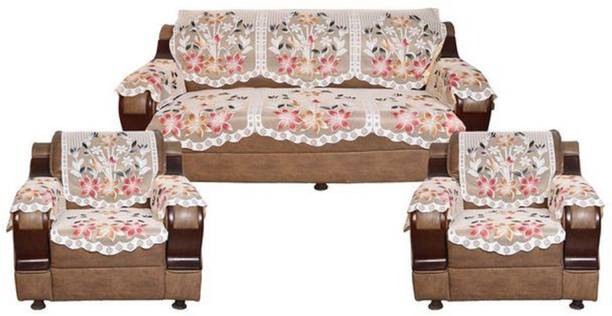 AR EXCLUSIVE Polyester Floral Sofa Cover