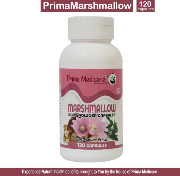 Prima Medicare 100% Natural Extract Marshmallow Capsules -120 Capsules