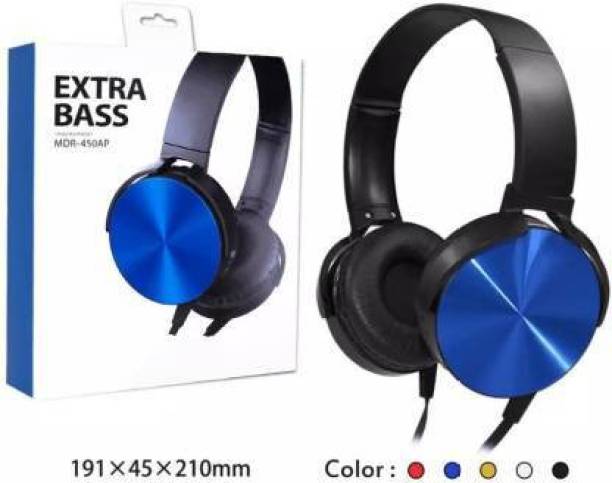 Czech AD XB450AP Wired Extra Bass On-Ear Headphones Wired Headset