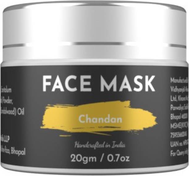 Ecocradle Cleansing Anti-Aging Chandan (Sandalwood) Face Mask Face Pac