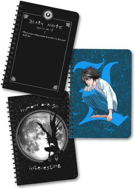 ComicSense Deathnote Anime A5 Notebook Blank 150 Pages