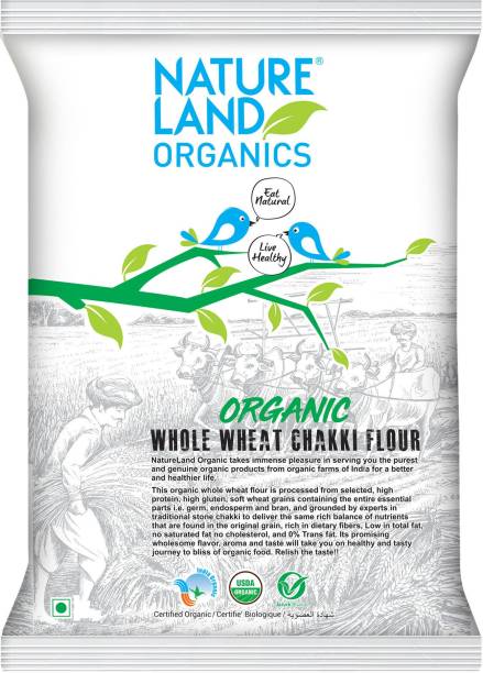 Natureland Organics Whole Wheat Chakki Atta