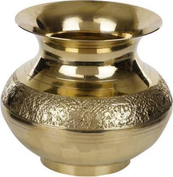 Shiv Om Kalash Brass Pot Pooja Items Indian Lota Traditional Drinkware Water Pitcher Temple Decorations Hindu Gifts Brass Kalash
