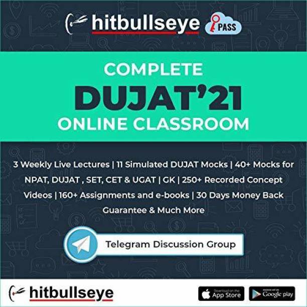 Hitbullseye Hitbullseye- Complete DUJAT'21 Online Classroom(Big Bull Key-1 year Subscription) @ Steal Price
