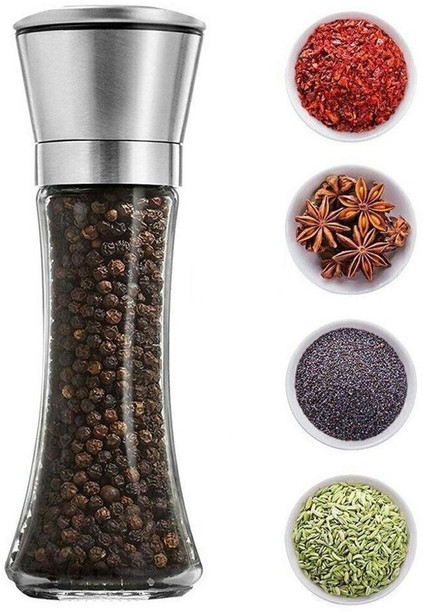 black pepper in grinder