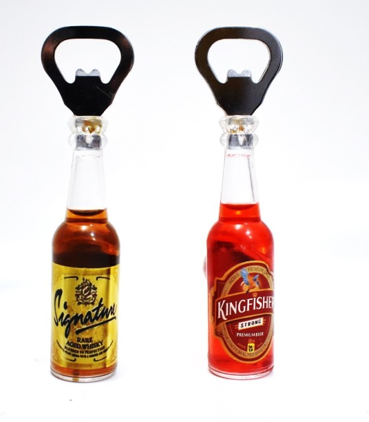 Antique Vintage Style Jack Daniels Bottle Cap Opener Magnet Iron Beer Opener 