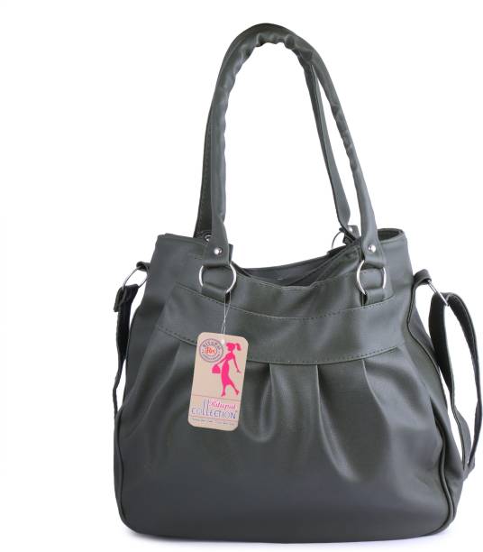 Women Green Hand-held Bag - Extra Spacious Price in India