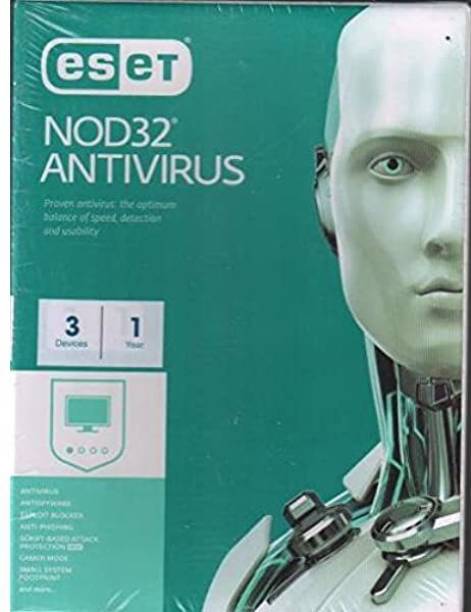 ESET Anti-virus 3 User 1 Year