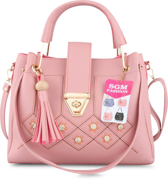 SGM Fashion Women Pink Hand-held Bag