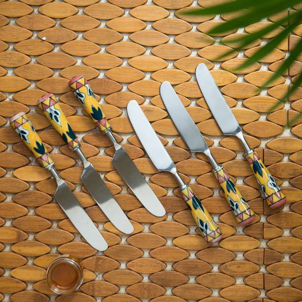 ExclusiveLane Stainless Steel Bread Knife Set