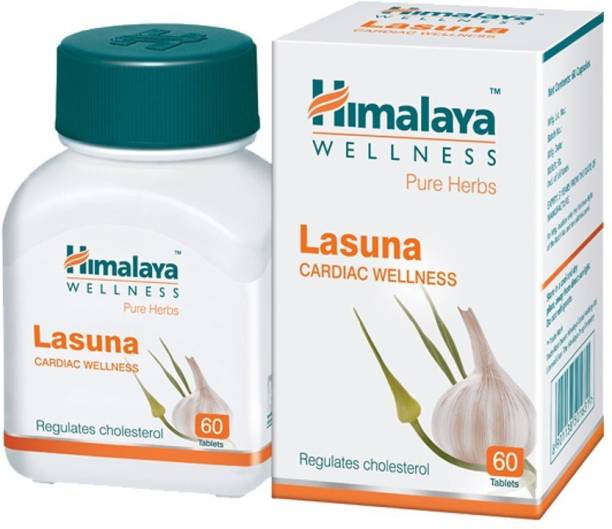 HIMALAYA Lasuna Cardiac wellness with regulates cholesterol (60 Tablets)