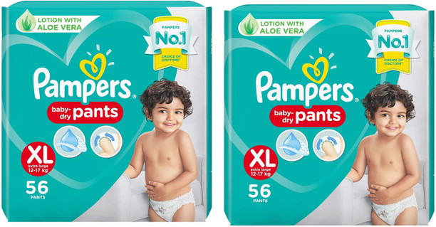 pampers diapers xl 56 pieces