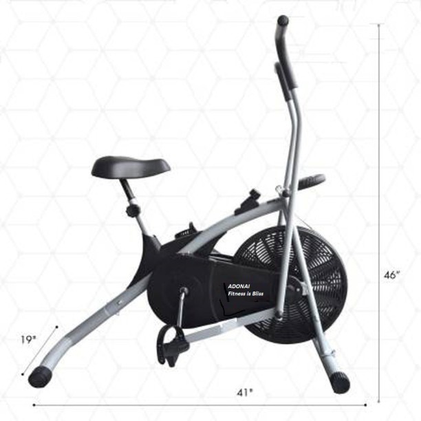 upright exercise bike with moving arms