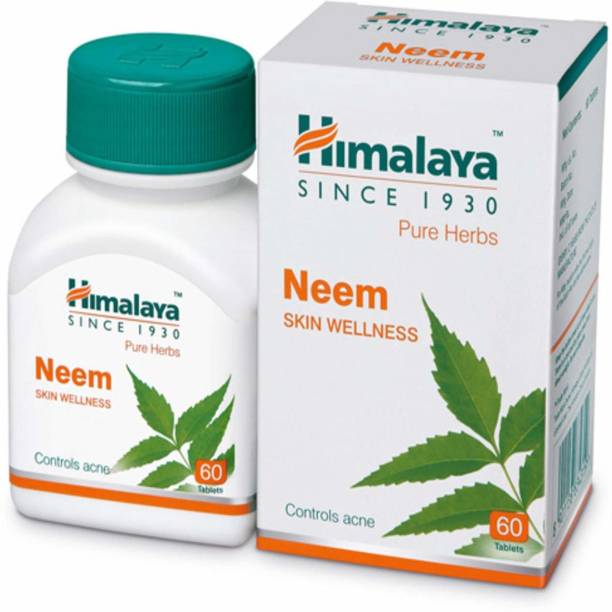 HIMALAYA Neem Skin Wellness with controls acne (60 Tablets)