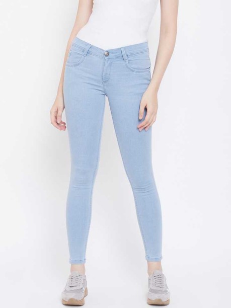 ASOS Damen Kleidung Hosen & Jeans Jeans Skinny Jeans Kaia skinny jean 2 pack in blue & 