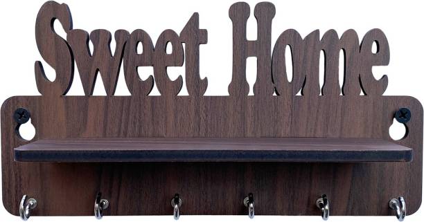 Aquatic Craft Sweet Home-KH (DB) Wooden Wall Shelf