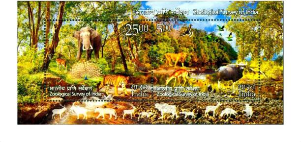 Phila Hub 2015-Zoological Survey of India-MINIATURE SHEET MNH Stamps