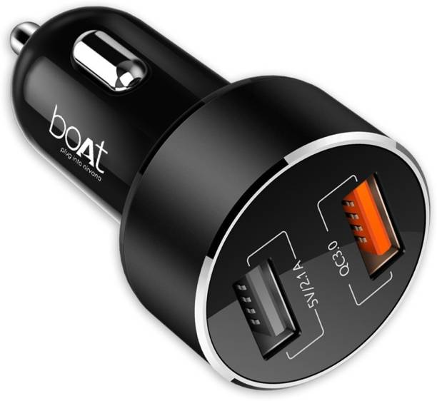 boAt 3 A Qualcomm 3.0 Turbo Car Charger